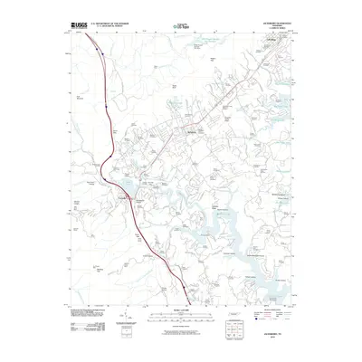 2010 Map of Jacksboro, 2010 Print
