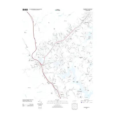 2013 Map of Jacksboro, 2013 Print