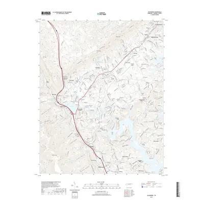 2019 Map of Jacksboro, 2019 Print