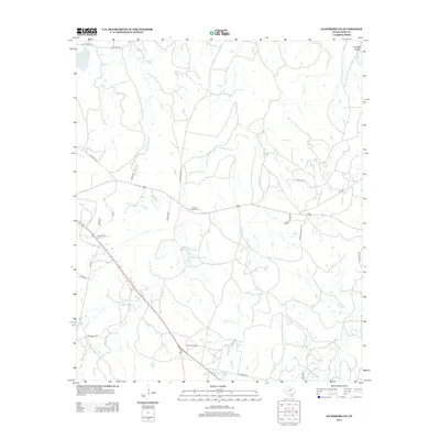 2012 Map of Jacksboro NE, 2012 Print
