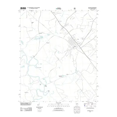 2011 Map of Jackson, 2011 Print