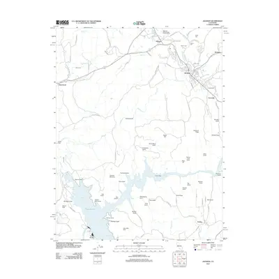 2012 Map of Jackson, 2012 Print