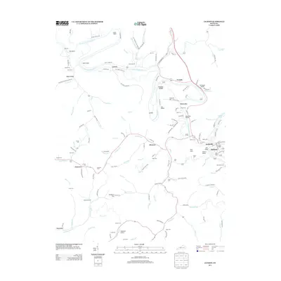 2013 Map of Jackson, 2013 Print