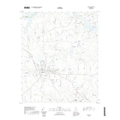 2020 Map of Jackson, 2020 Print
