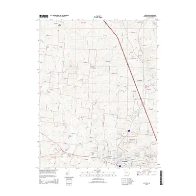 2015 Map of Jackson, 2015 Print