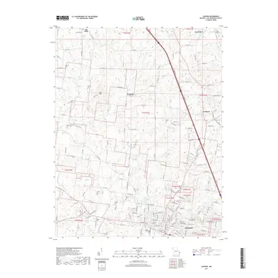 2017 Map of Jackson, 2017 Print