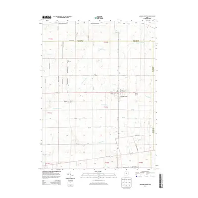 2013 Map of Jackson Center, 2013 Print