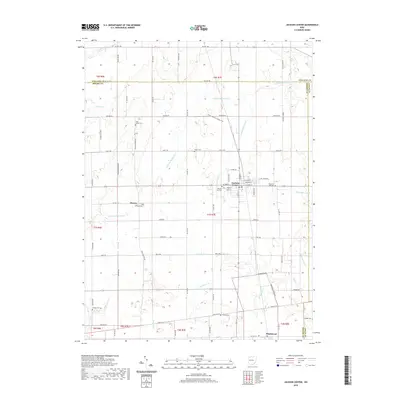 2019 Map of Jackson Center, 2019 Print