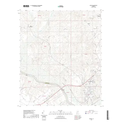 2018 Map of Jackson, 2018 Print
