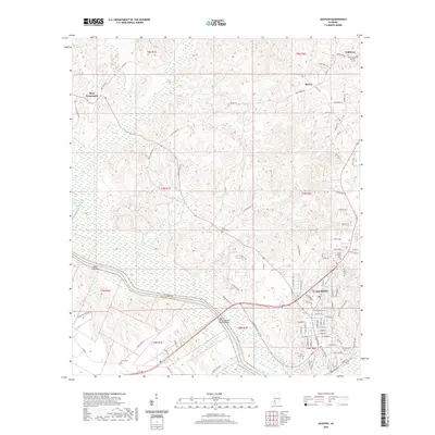 2020 Map of Jackson, 2020 Print