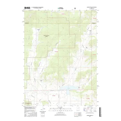 2017 Map of Jackson Draw, 2017 Print