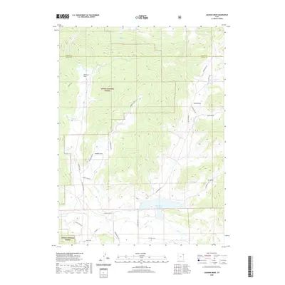 2020 Map of Jackson Draw, 2020 Print