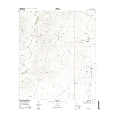 2015 Map of Jackson, 2015 Print