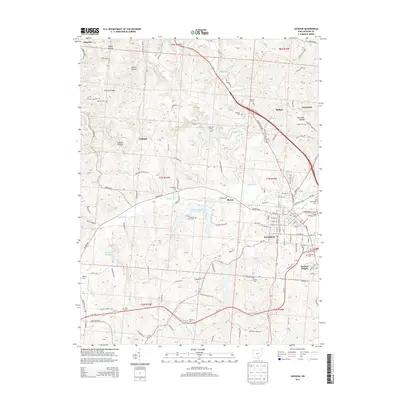 2013 Map of Jackson, 2013 Print