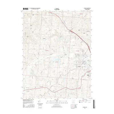 2016 Map of Jackson, 2016 Print