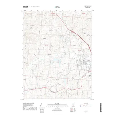 2019 Map of Jackson, 2019 Print