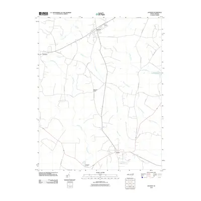 2010 Map of Jackson, 2010 Print