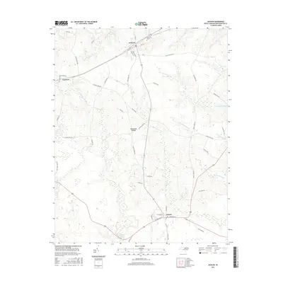 2016 Map of Jackson, 2016 Print