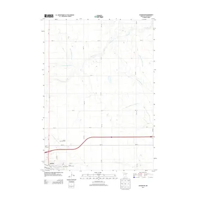 2013 Map of Jackson NW, 2013 Print