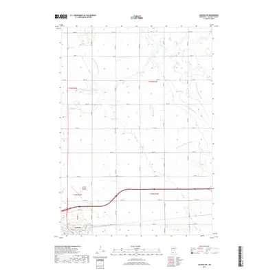 2019 Map of Jackson NW, 2019 Print