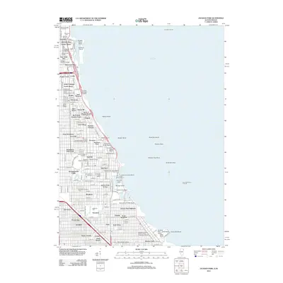 2012 Map of Jackson Park, 2012 Print