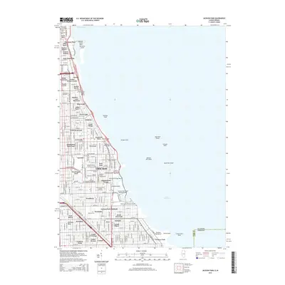 2015 Map of Jackson Park, 2015 Print