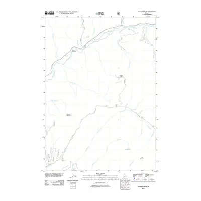 2011 Map of Jackson Peak, 2011 Print