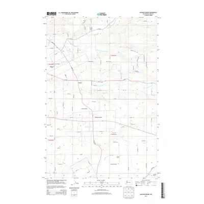 2013 Map of Jackson Prairie, 2013 Print