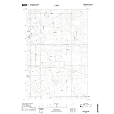 2020 Map of Jackson Prairie, 2020 Print