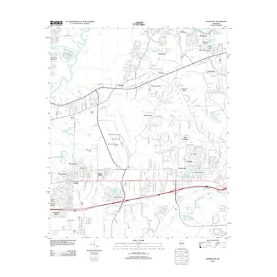 2012 Map of Jackson SE, 2012 Print