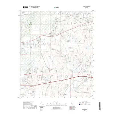 2018 Map of Jackson SE, 2018 Print