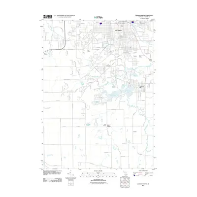 2011 Map of Jackson South, 2011 Print