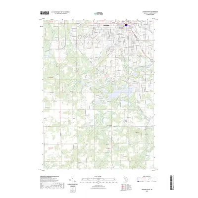2023 Map of Jackson South, 2023 Print