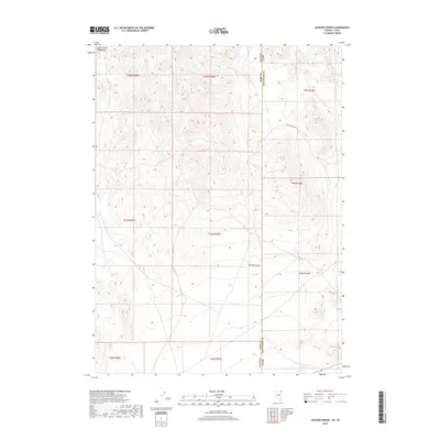2018 Map of Jackson Spring, 2018 Print