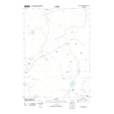 2010 Map of Jackson Summit, 2010 Print