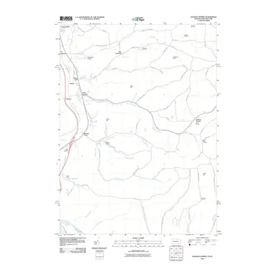 2010 Map of Jackson Summit, 2010 Print