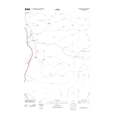 2013 Map of Jackson Summit, 2013 Print