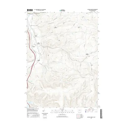 2016 Map of Jackson Summit, 2016 Print