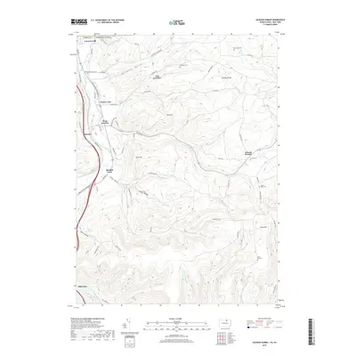 2019 Map of Jackson Summit, 2019 Print