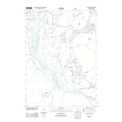 2012 Map of Jackson, 2012 Print