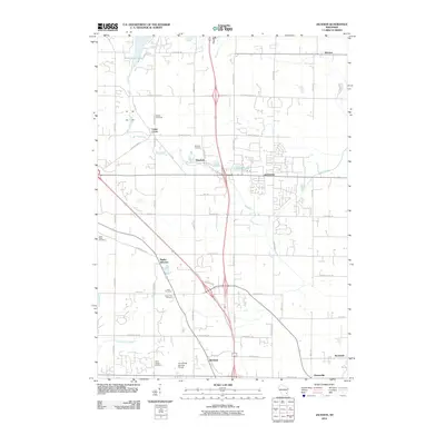 2010 Map of Jackson, 2010 Print