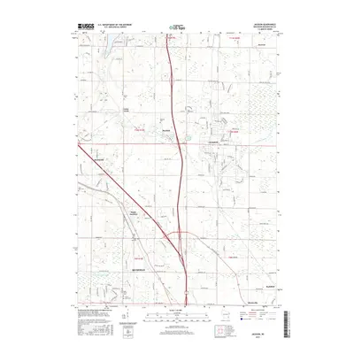 2015 Map of Jackson, 2015 Print