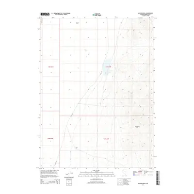 2015 Map of Jackson Well, 2015 Print