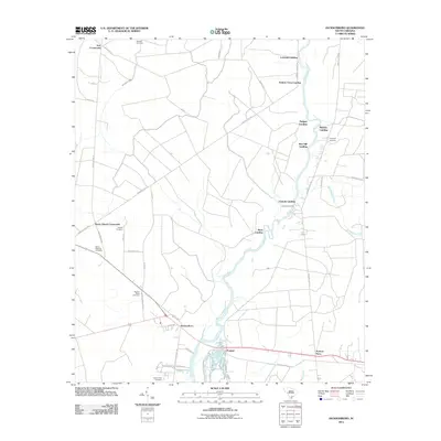 2011 Map of Jacksonboro, 2011 Print