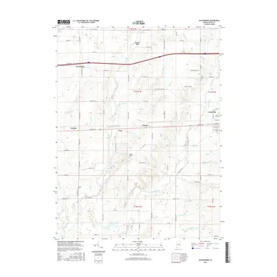 2016 Map of Jacksonburg, 2016 Print