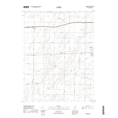 2019 Map of Jacksonburg, 2019 Print