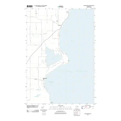 2010 Map of Jacksonport, 2010 Print