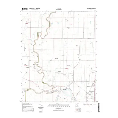 2014 Map of Jacksonport, 2014 Print