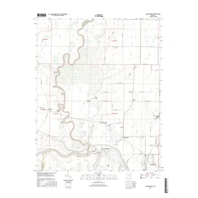2017 Map of Jacksonport, 2017 Print