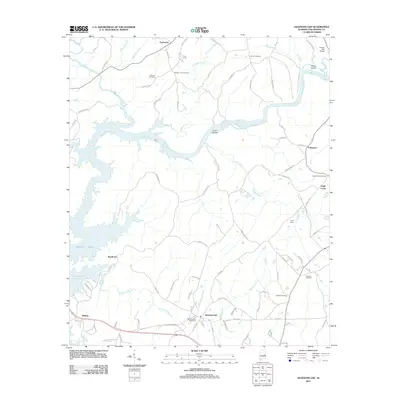 2011 Map of Jacksons Gap, 2011 Print